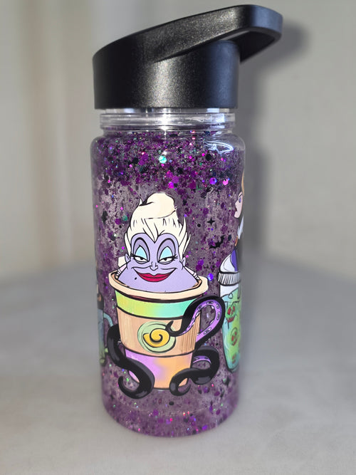 10 oz Acrylic Kids Glitter Snow Globe Tumbler