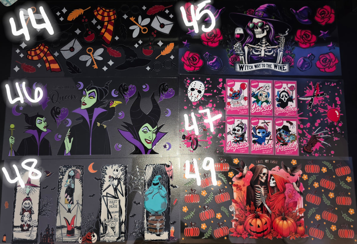 Sticker designs assorted
